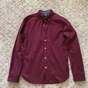 Denim & Flower Long Sleeve Shirt